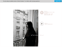 Tablet Screenshot of eloisafleurthom.co.uk